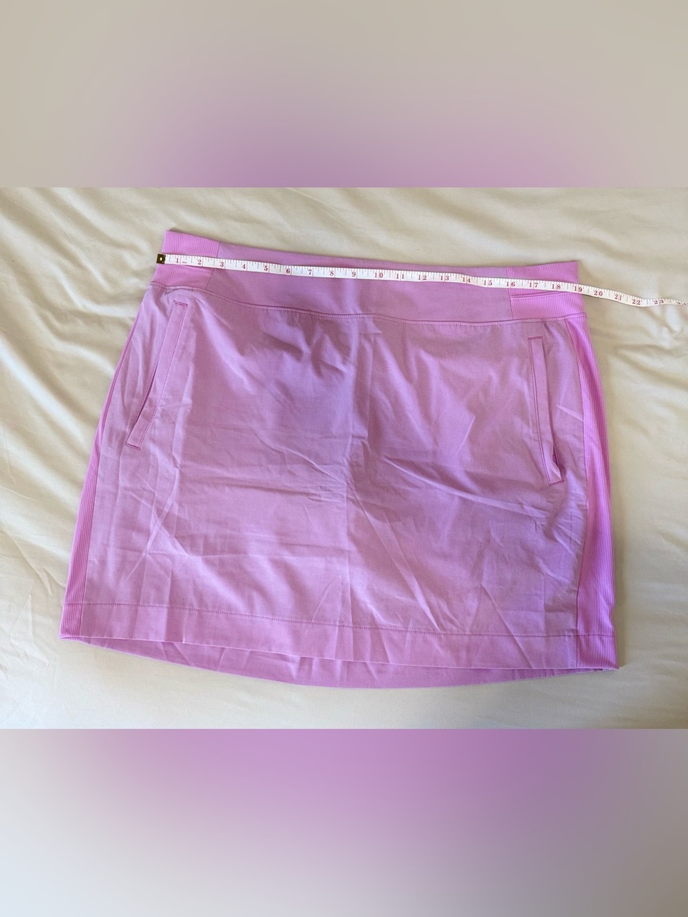 💗 Member’s Mark Active Skort XXL Pink Athletic Golf Tennis Skirt WORN ONCE - Picture 6 of 9